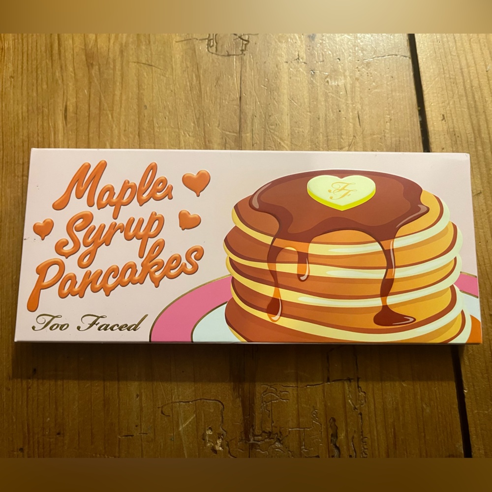 NWT Too Faced Maple Syrup Pancakes Limited Edition Eyeshadow Palette